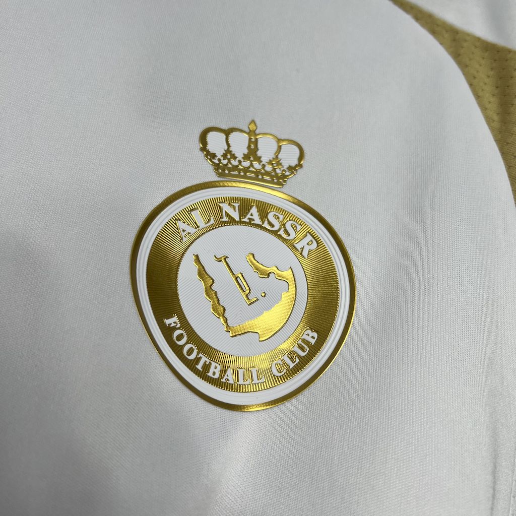 24/25 Maillot Third AL NASSR Blanc/Or - Maillot du Monde