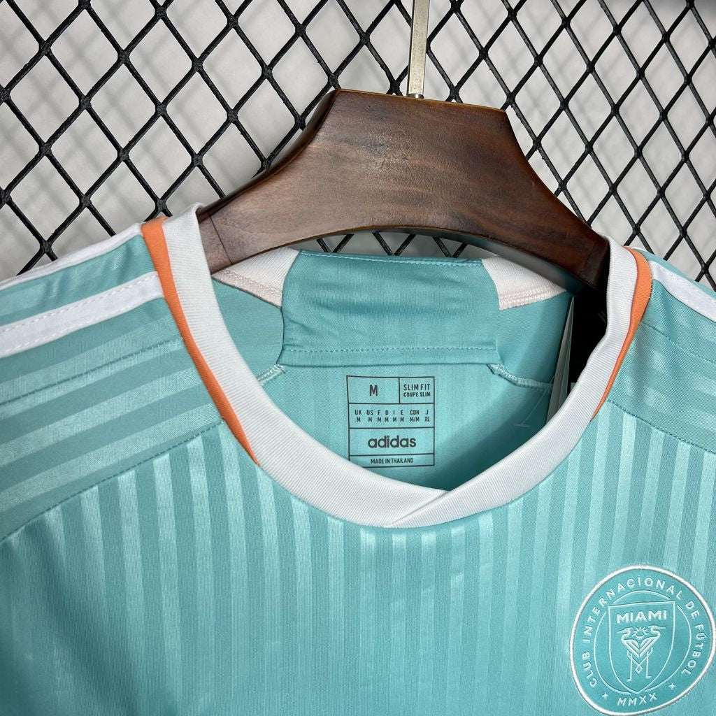 24/25 Maillot de Miami (3ème maillot) Bleu pastel/Orange Maillot du Monde