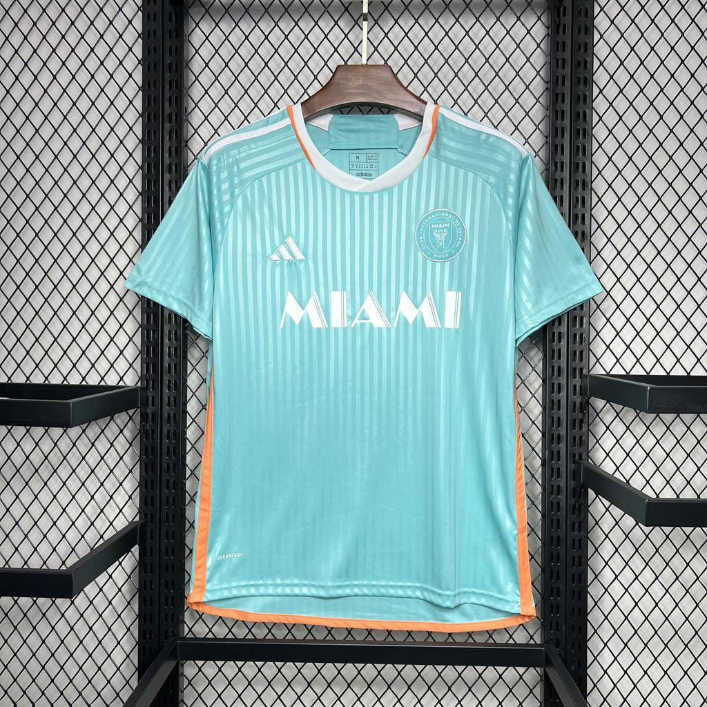 24/25 Maillot de Miami (3ème maillot) Bleu pastel/Orange - Maillot du Monde
