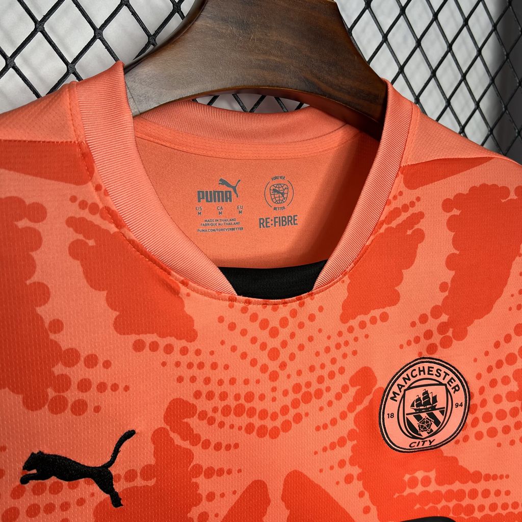 24/25 Maillot de Manchester City Orange - Maillot du Monde