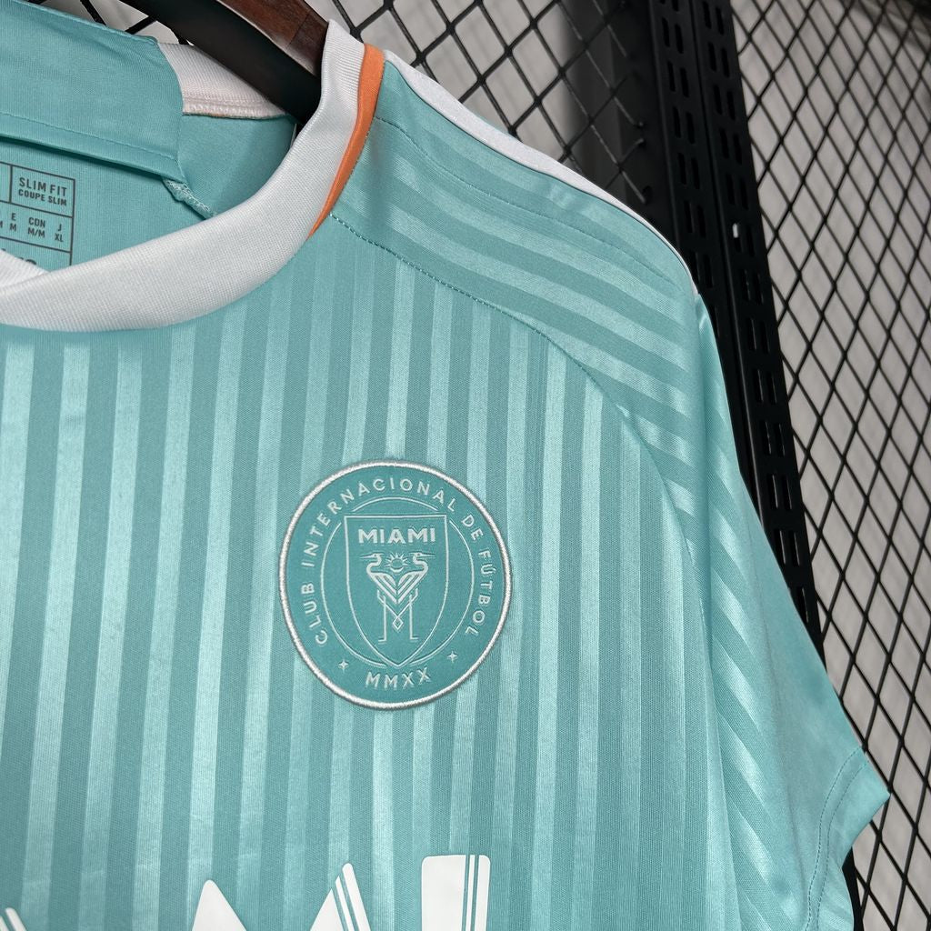 24/25 Maillot de Miami (3ème maillot) Bleu pastel/Orange Maillot du Monde