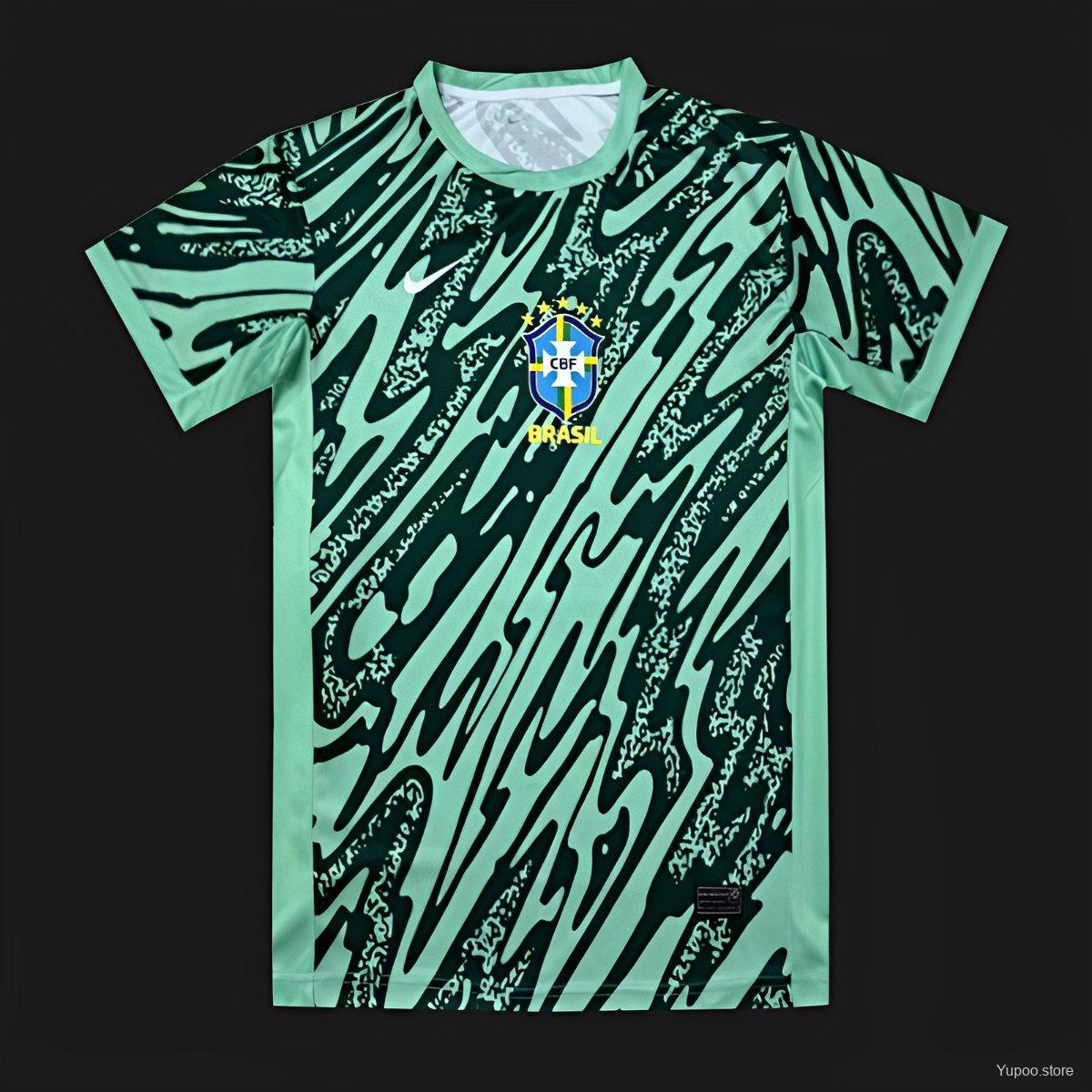 Maillot Brésil 23/24 vert/noir - Maillot du Monde