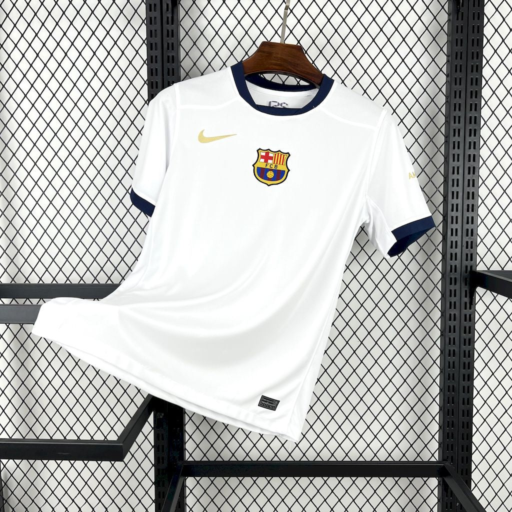 25/26 Maillot du FC BARCELONE Blanc - Maillot du Monde