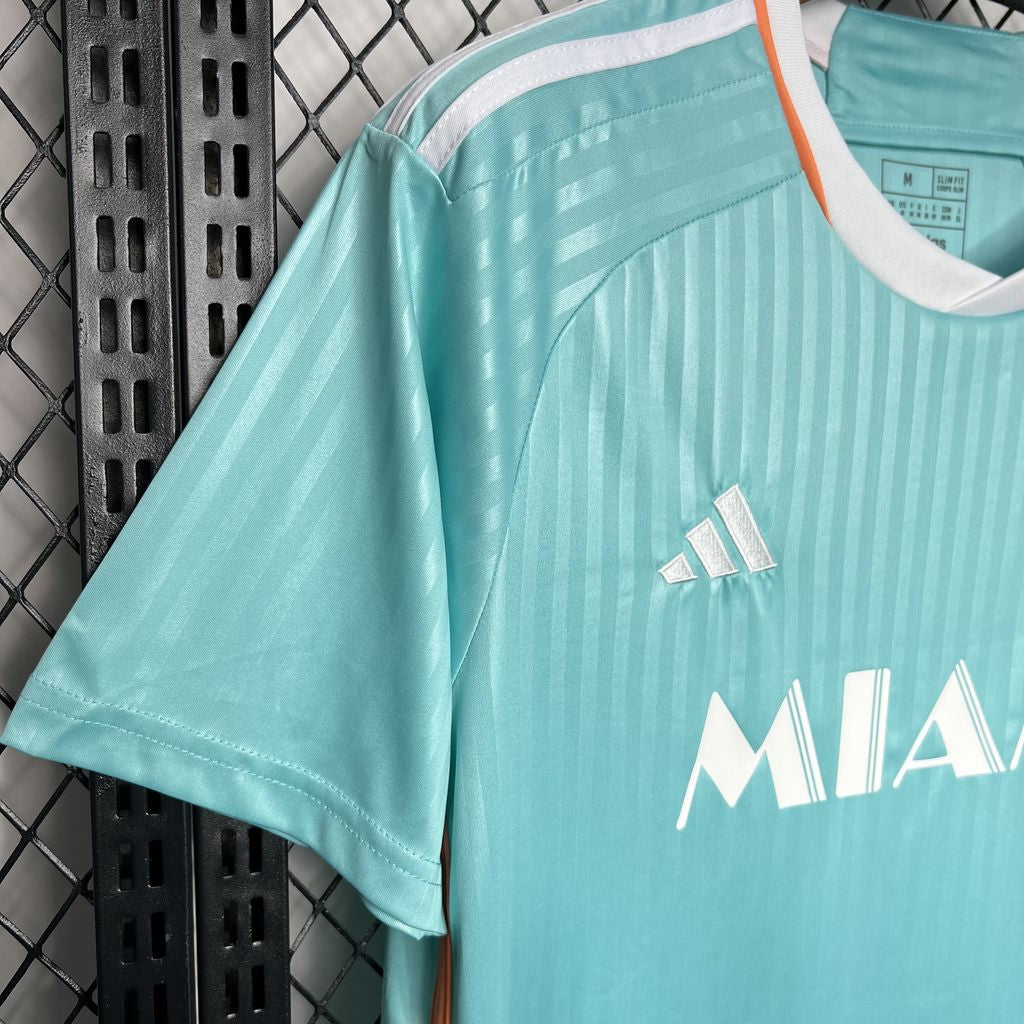 24/25 Maillot de Miami (3ème maillot) Bleu pastel/Orange Maillot du Monde