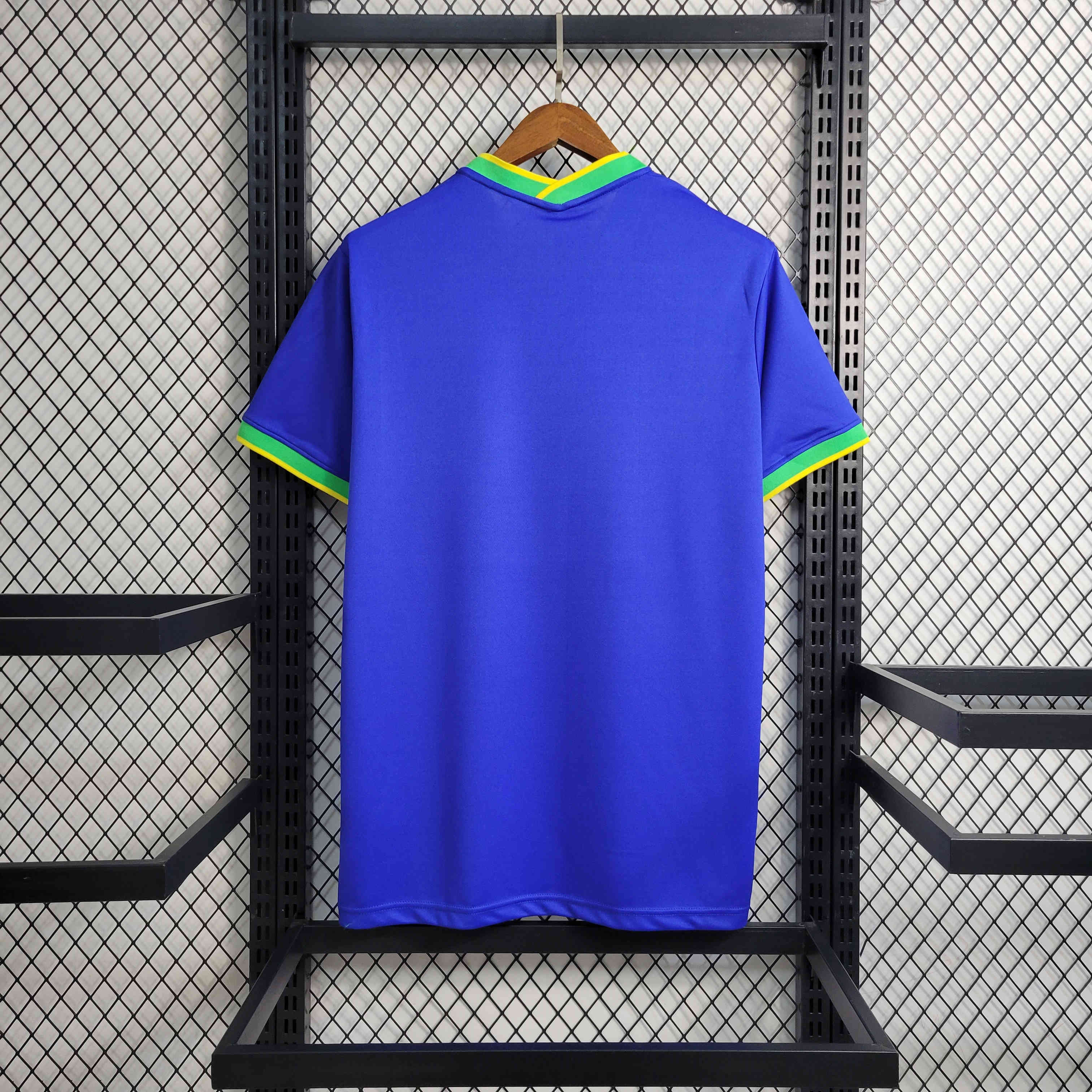 Maillot Brésil Pelé commémorative Bleu - Maillot du Monde