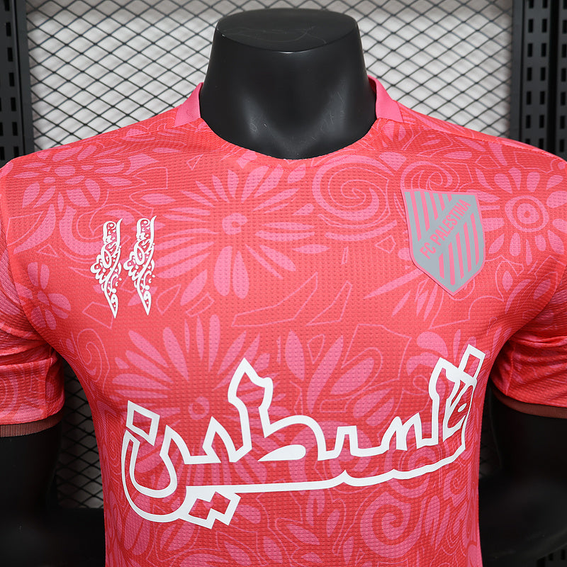 2024 Maillot Adulte - Rose PALESTINE - Maillot du Monde