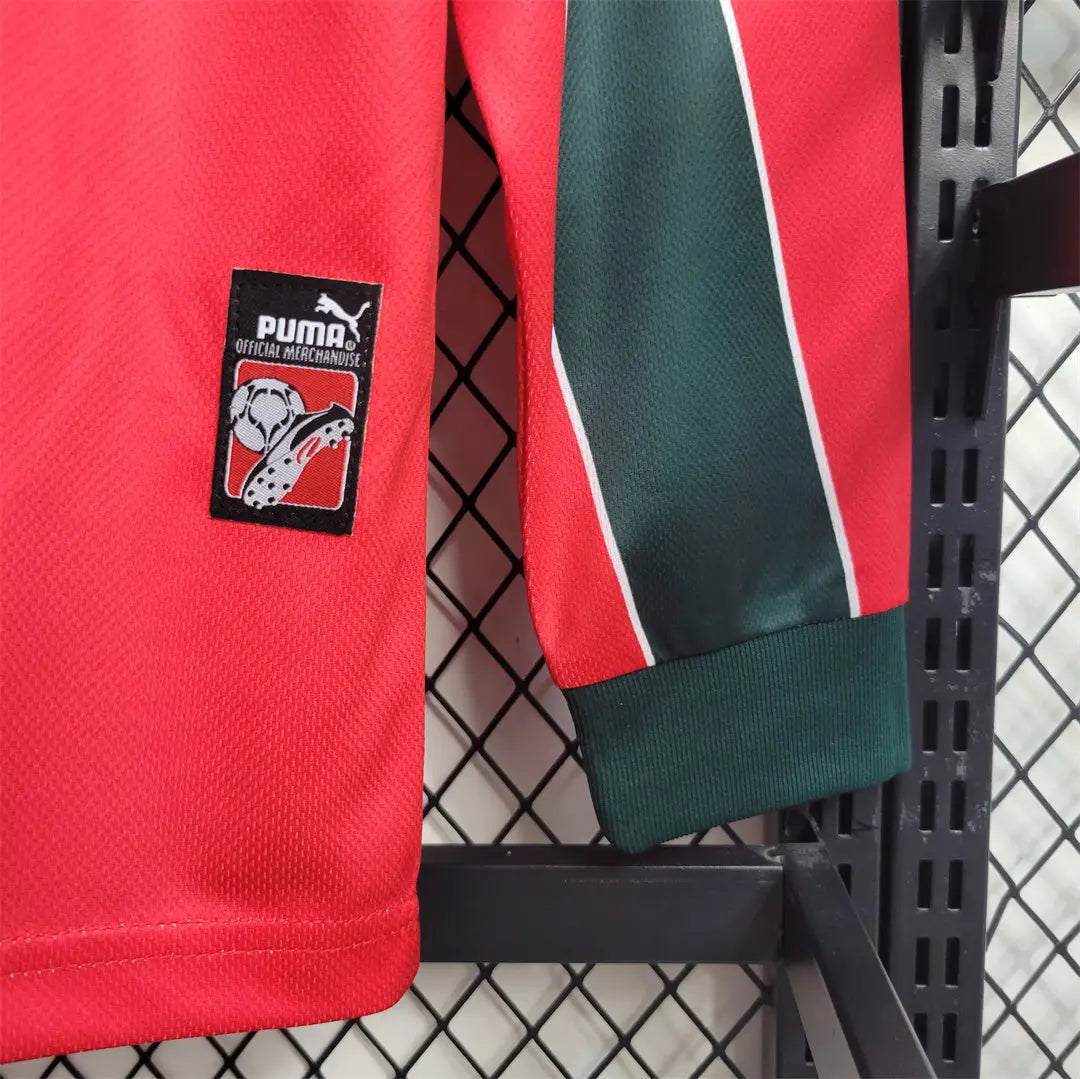 MAILLOT MAROC DOMICILE 1998 VERSION MANCHES LONGUES - Maillot du Monde