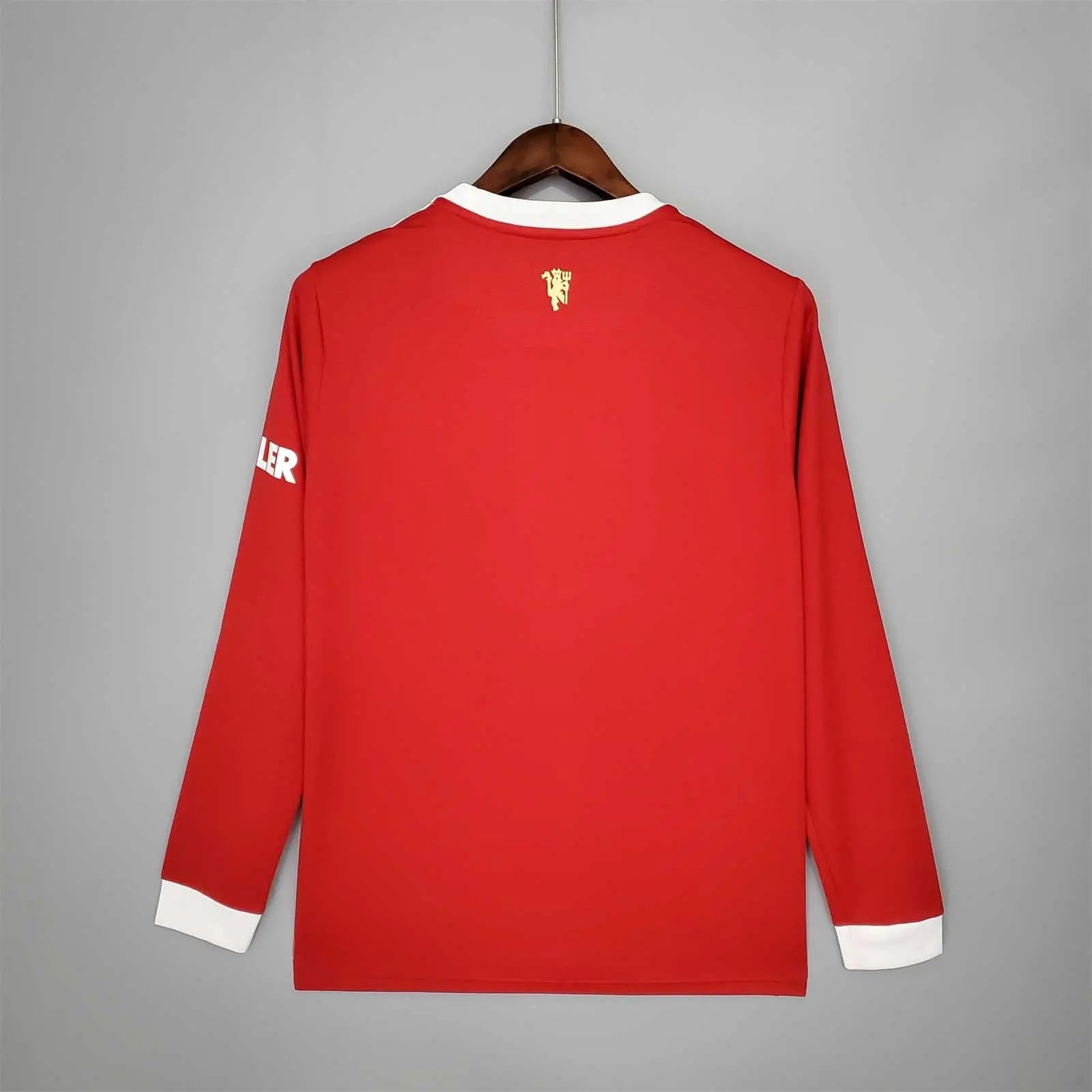 MAILLOT MANCHESTER UNITED DOMICILE 2021/2022 VERSION MANCHES LONGUES - Maillot du Monde