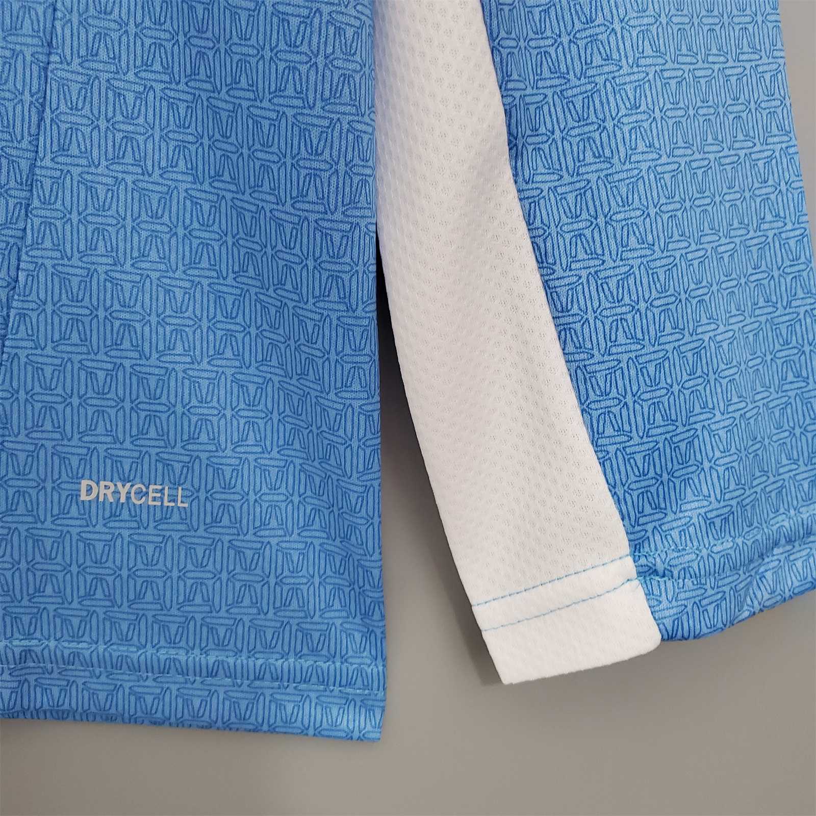 MAILLOT MANCHESTER CITY DOMICILE 2021/2022 VERSION MANCHES LONGUES - Maillot du Monde