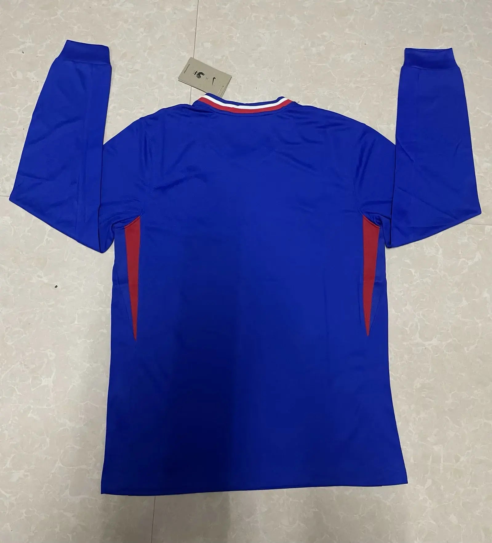 MAILLOT FRANCE DOMICILE 2024 VERSION MANCHES LONGUES - Maillot du Monde