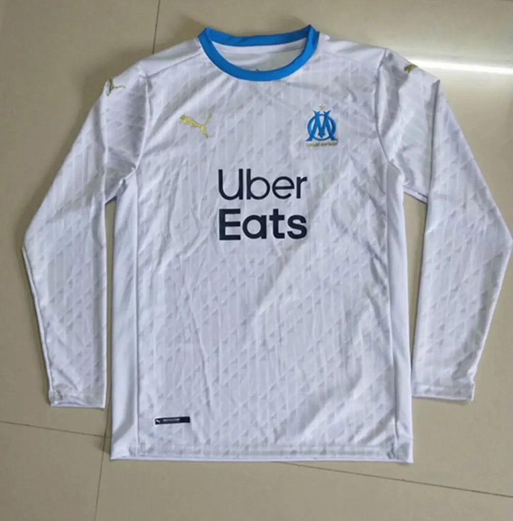 MAILLOT MARSEILLE DOMICILE 2020/2021 VERSION MANCHES LONGUES - Maillot du Monde