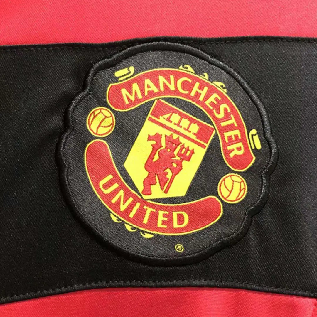 MAILLOT MANCHESTER UNITED DOMICILE 2009/2010 VERSION MANCHES LONGUES - Maillot du Monde