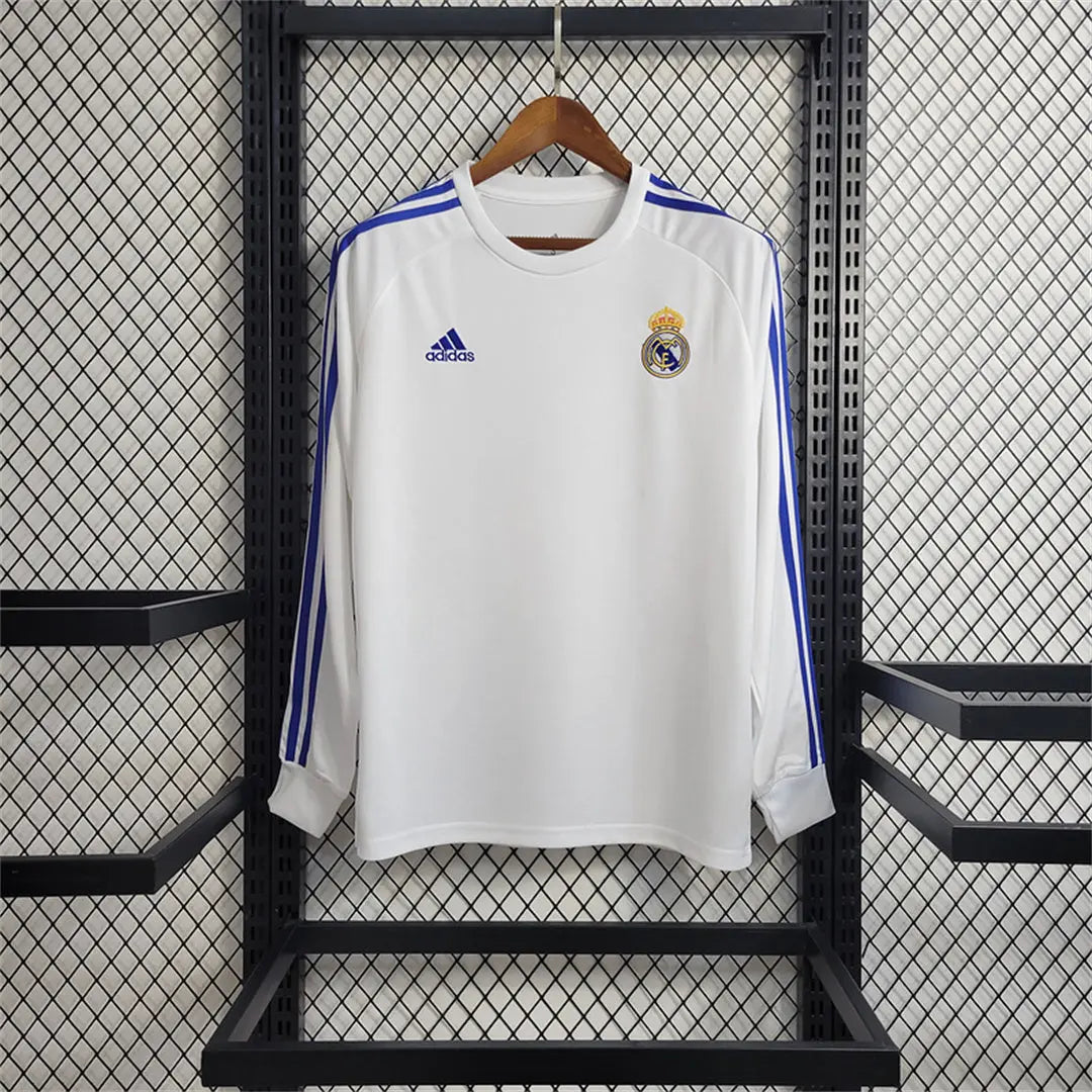 MAILLOT REAL MADRID 2020/2021 VERSION MANCHES LONGUES - Maillot du Monde