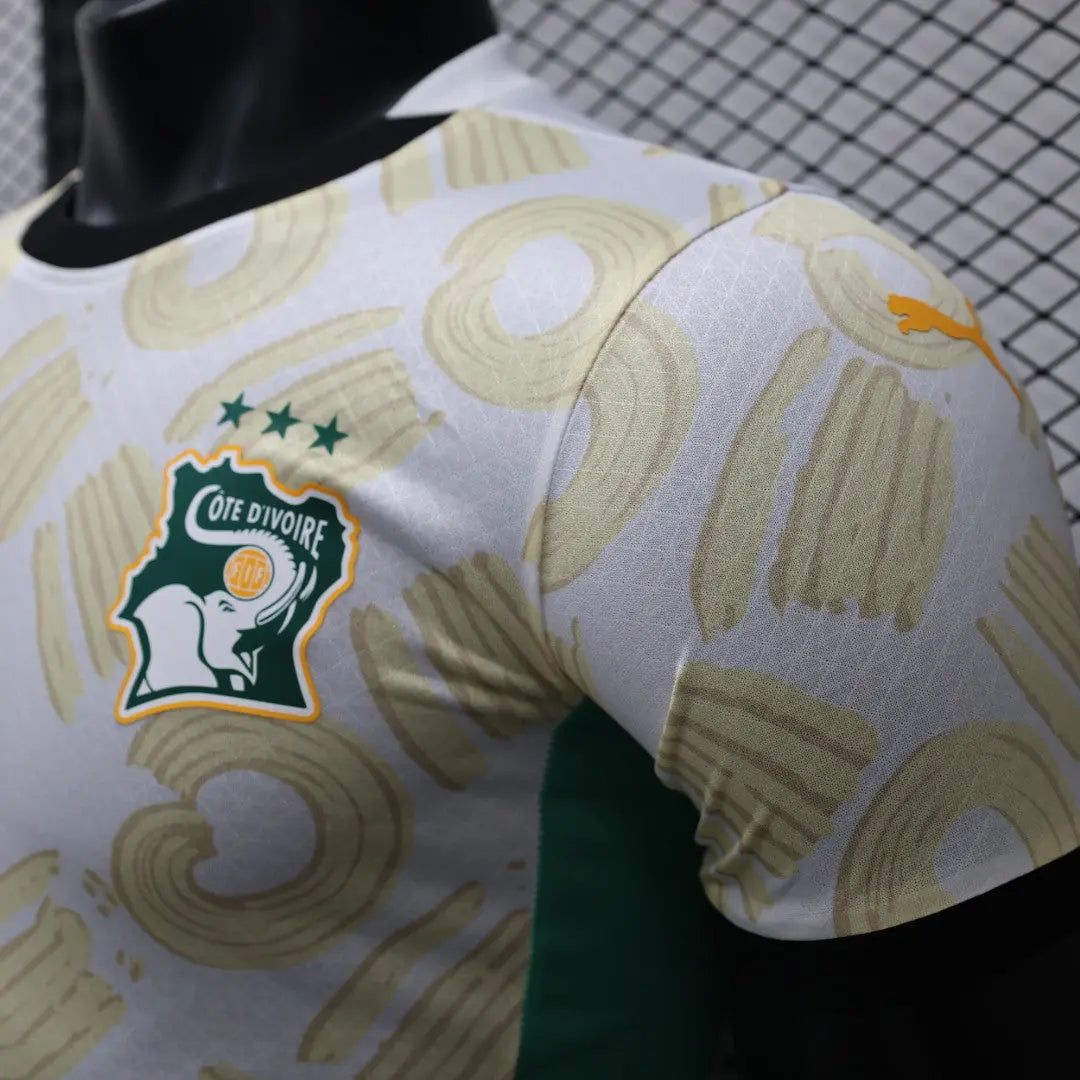 MAILLOT COTE D’IVOIRE EXTÉRIEUR 2024/2025 - Maillot du Monde
