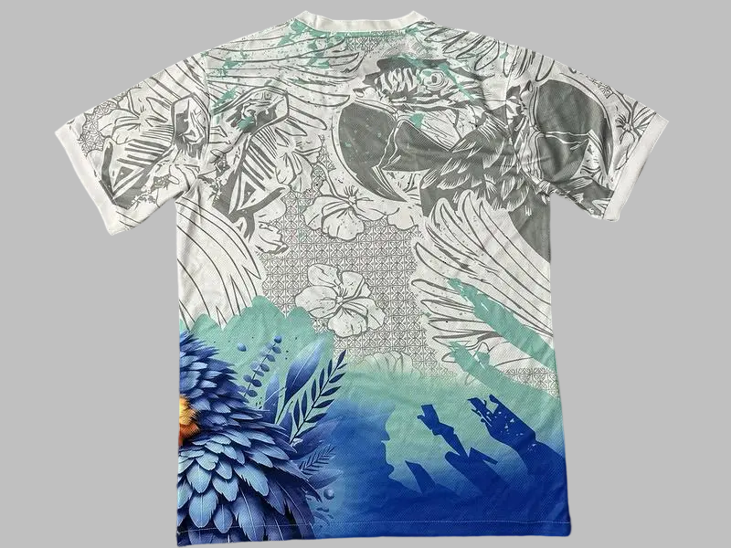 CONCEPT Maillot du BRÉSIL Bleu/Blanc - Maillot du Monde
