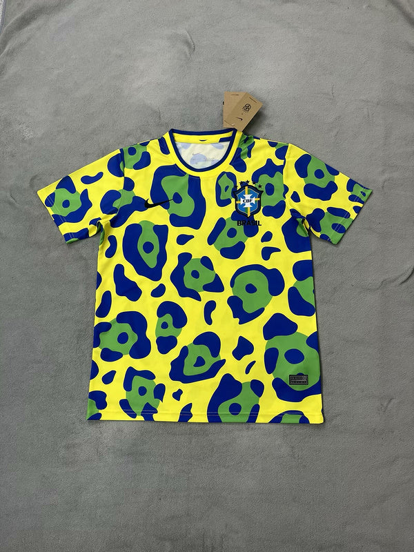 CONCEPT Maillot du BRÉSIL Jaune/Vert - Maillot du Monde