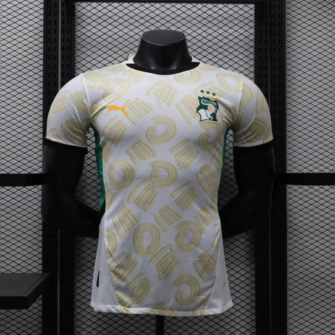 MAILLOT COTE D’IVOIRE EXTÉRIEUR 2024/2025 - Maillot du Monde