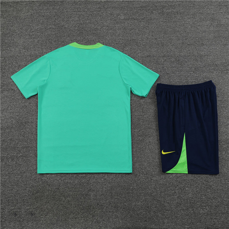 23/24 Ensemble d’échauffement BRÉSIL Vert/Noir - Maillot du Monde