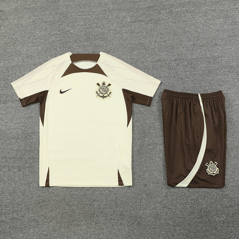 24/25 Ensemble d’entraînement du Corinthiangs Clair Maillot du Monde