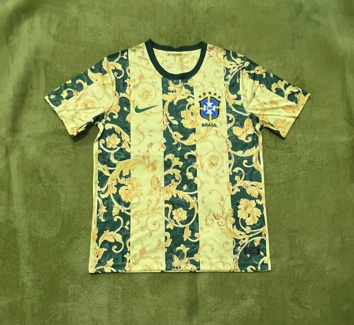 CONCEPT Maillot du BRÉSIL Jaune/Vert - Maillot du Monde