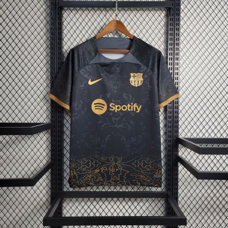 Maillot Barça spécial edition or noir 23/24
