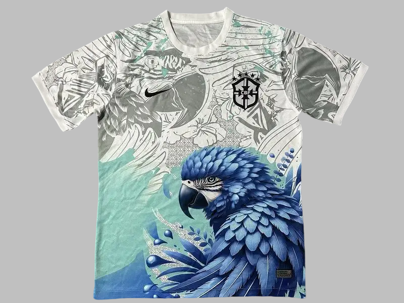 CONCEPT Maillot du BRÉSIL Bleu/Blanc - Maillot du Monde