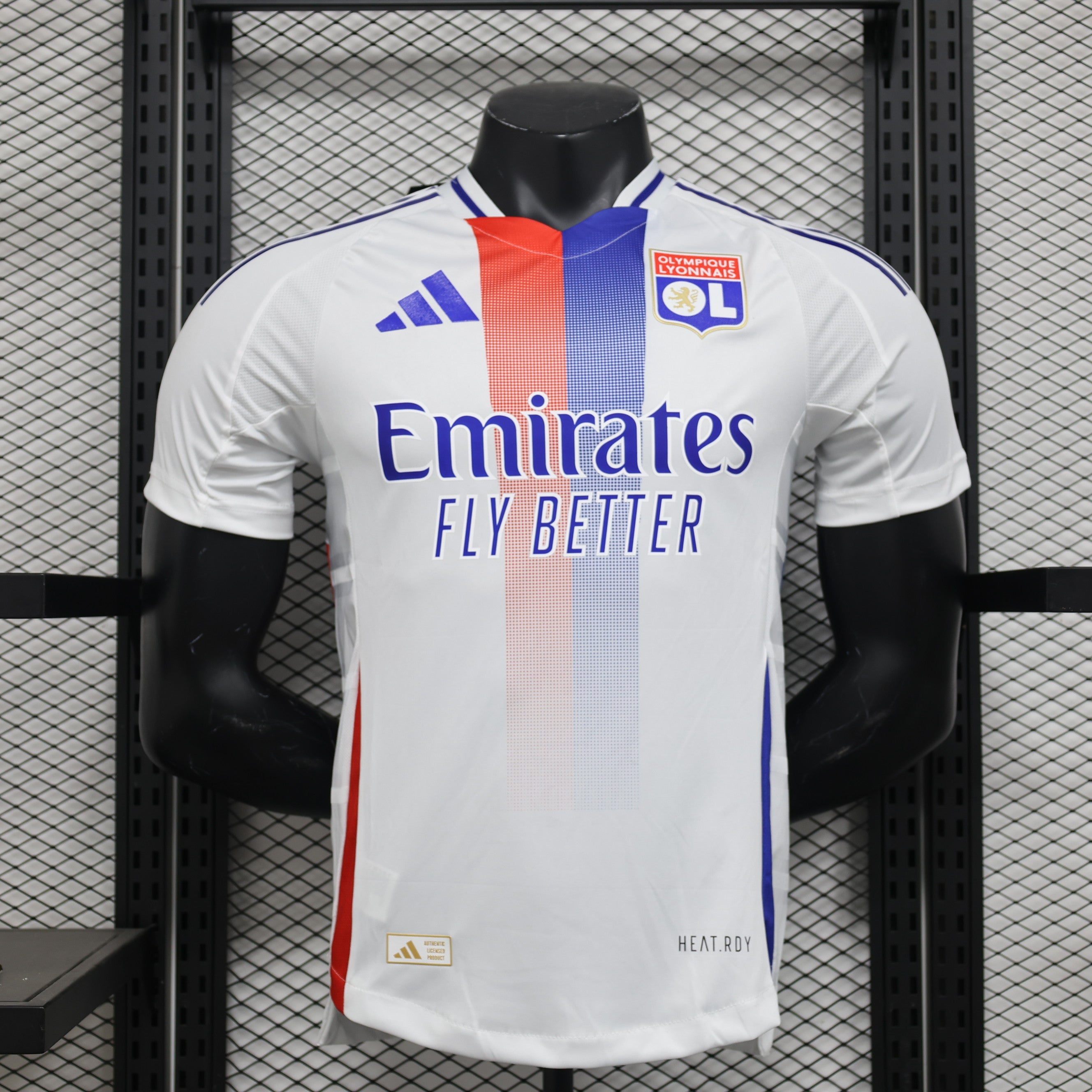 MAILLOT OLYMPIQUE LYONNAIS DOMICILE 2024/2025 - Maillot du Monde