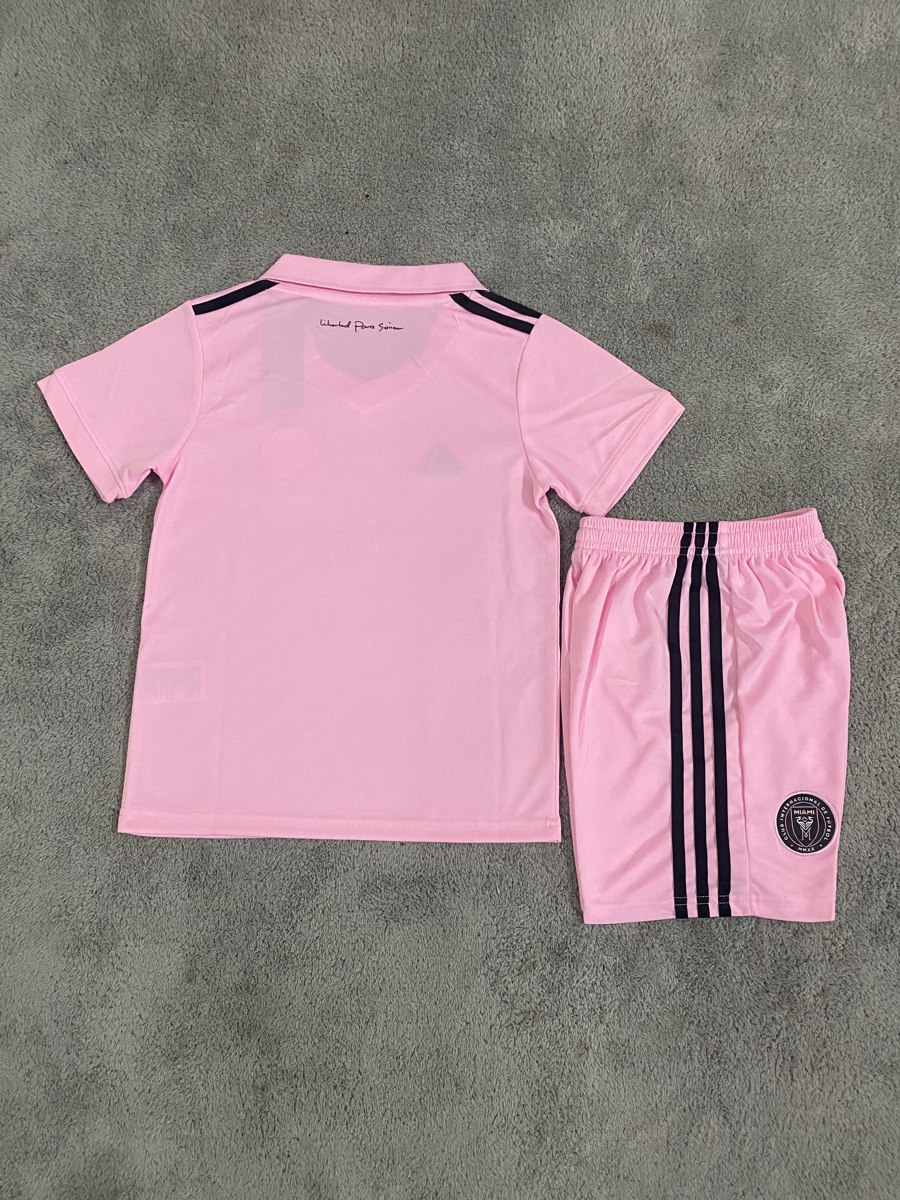 Ensemble Miami Rose/Noir 24/25 - Maillot du Monde