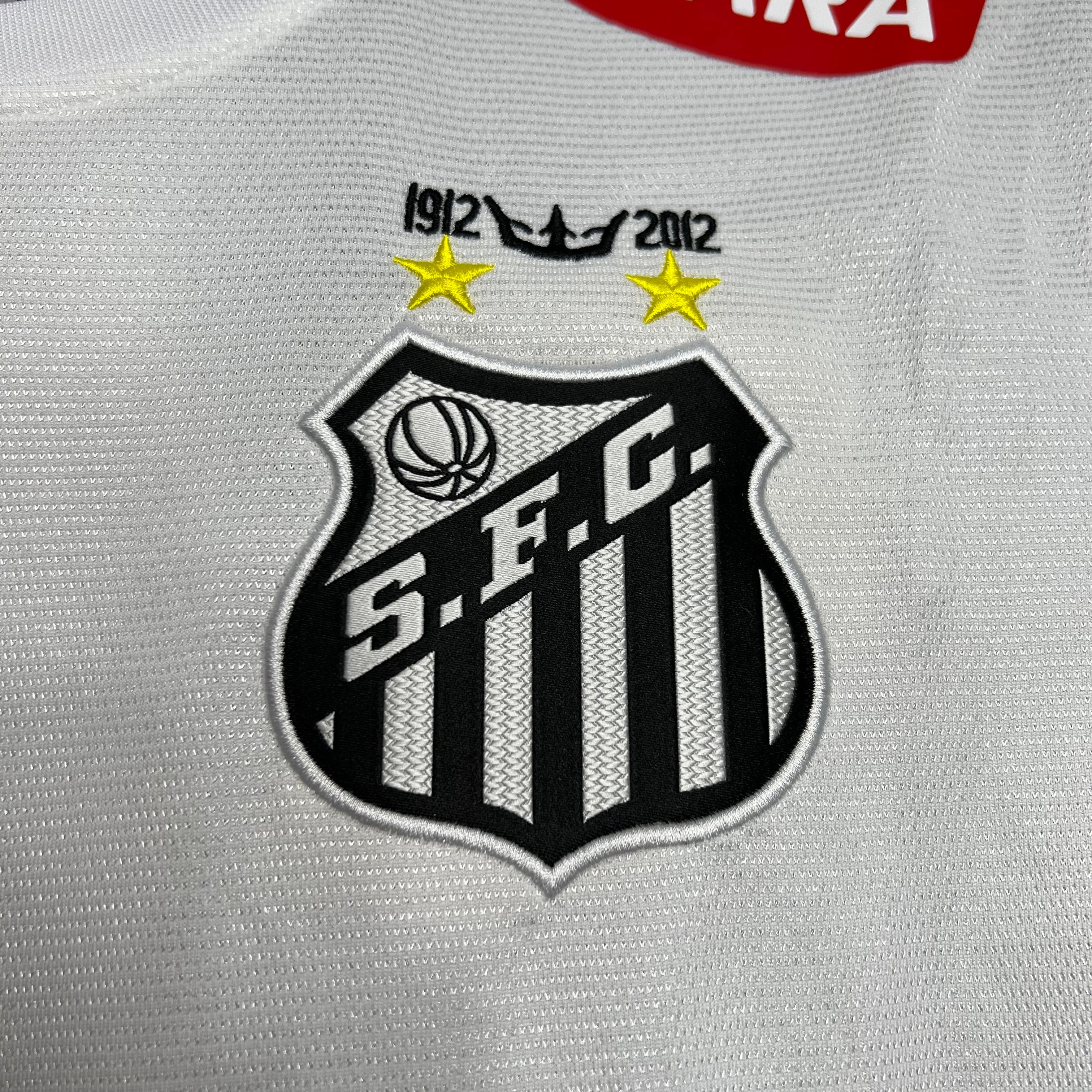2011 Maillot Domicile Rétro FC Santos Maillot du Monde