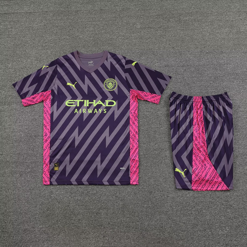 24/25 Ensemble d’entrainement de Manchester City Maillot du Monde