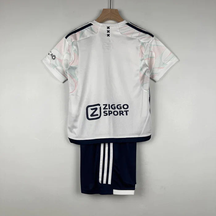 MAILLOT ENFANT AJAX EXTÉRIEUR 2023/2024 - Maillot du Monde