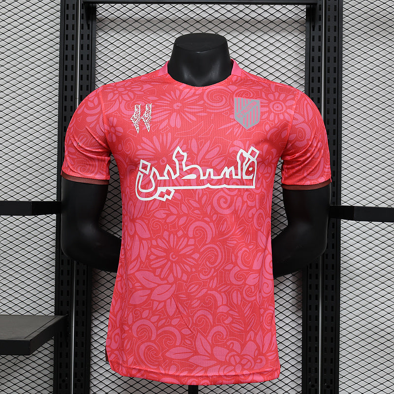 2024 Maillot Adulte - Rose PALESTINE - Maillot du Monde