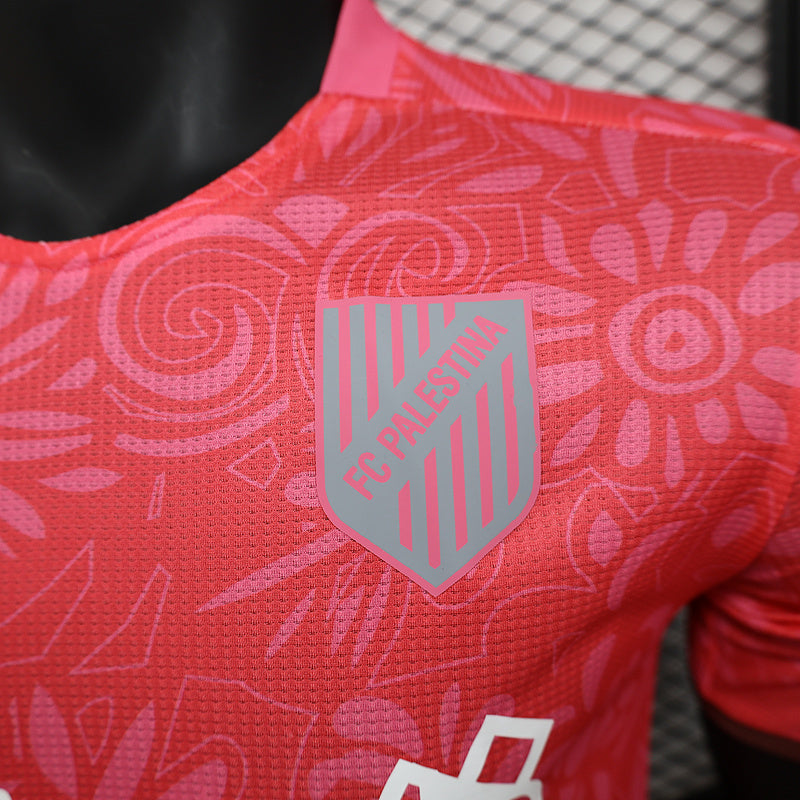 2024 Maillot Adulte - Rose PALESTINE - Maillot du Monde