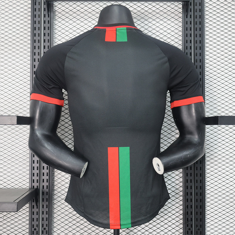 2024 Maillot Adulte Entraînement PALESTINE Noir - Maillot du Monde
