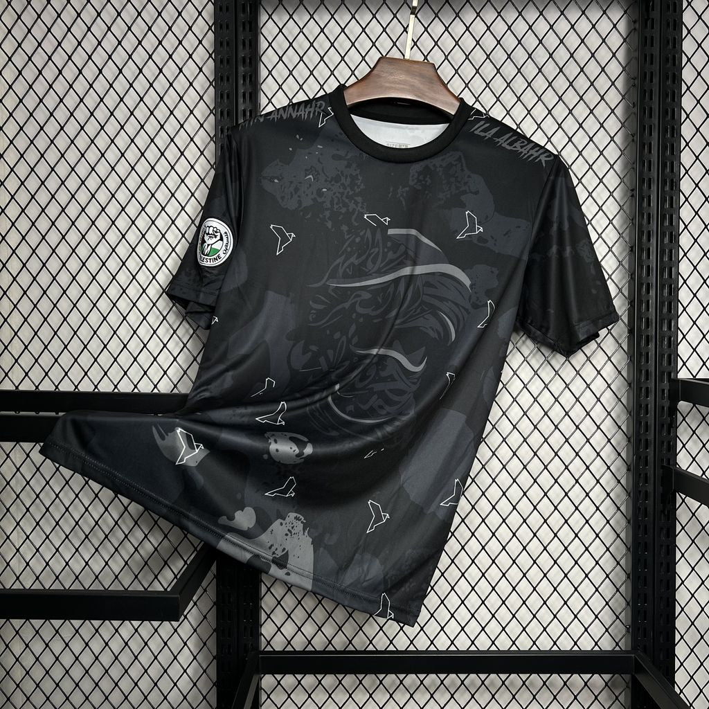 24/25 Maillot Adulte PALESTINE EDITION SPÉCIAL Noir - Maillot du Monde