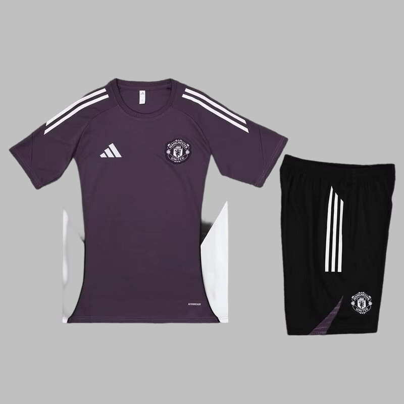 24/25 Ensemble d’entraînement MANCHESTER UNITED Violet - Maillot du Monde
