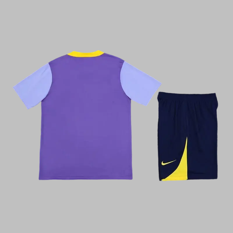 24/25 Ensemble d’échauffement ATLÉTICO MADRID Violet/Jaune/Noir - Maillot du Monde