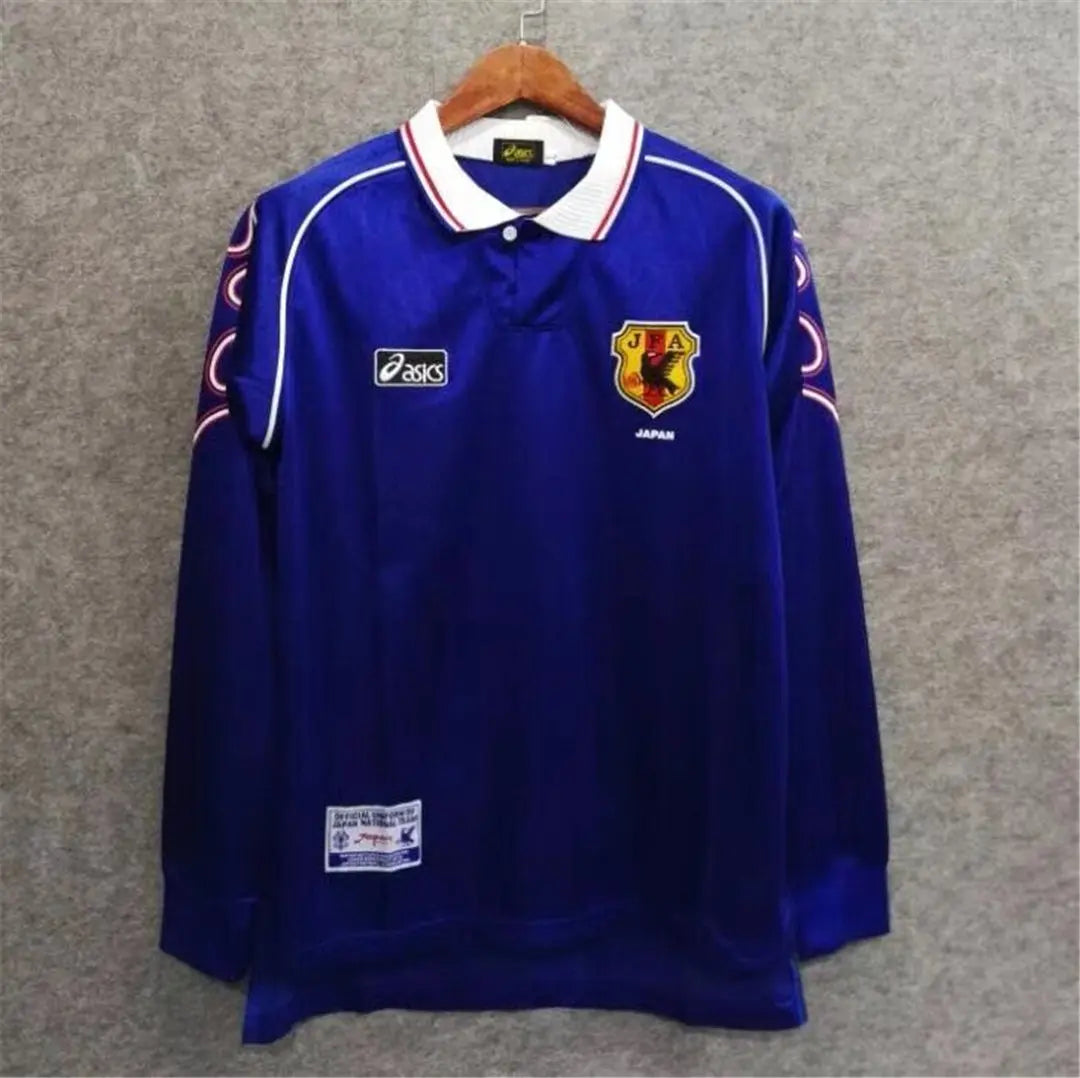 MAILLOT JAPON DOMICILE 1998 VERSION MANCHES LONGUES - Maillot du Monde