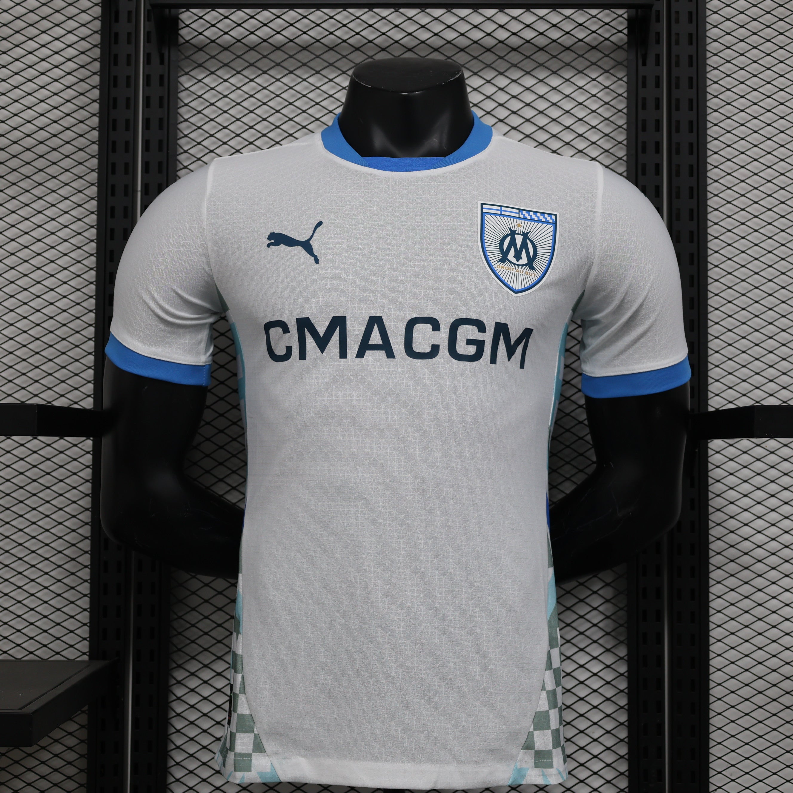 MAILLOT MARSEILLE DOMICILE 2024/2025 - Maillot du Monde