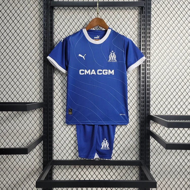 MAILLOT ENFANT MARSEILLE EXTERIEUR 2023/2024 - Maillot du Monde