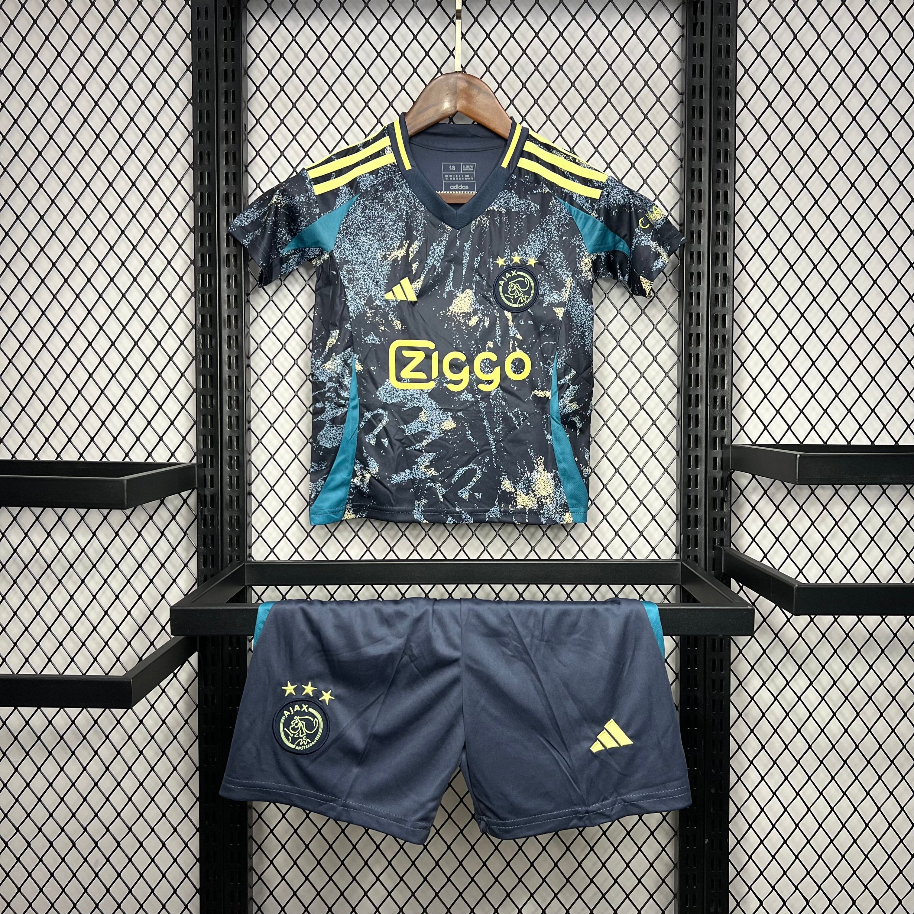 MAILLOT ENFANT AJAX EXTERIEUR 2024/2025 - Maillot du Monde